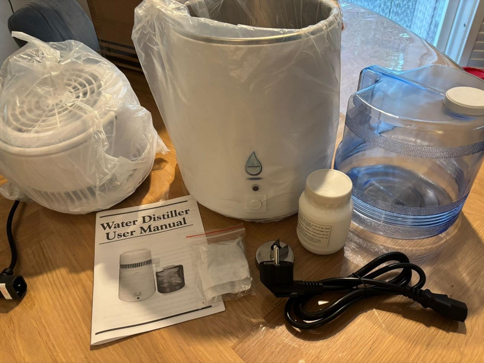 Nieuwe 4L Waterdestilleerder destileerder destiller, Ophalen of Verzenden, Nieuw