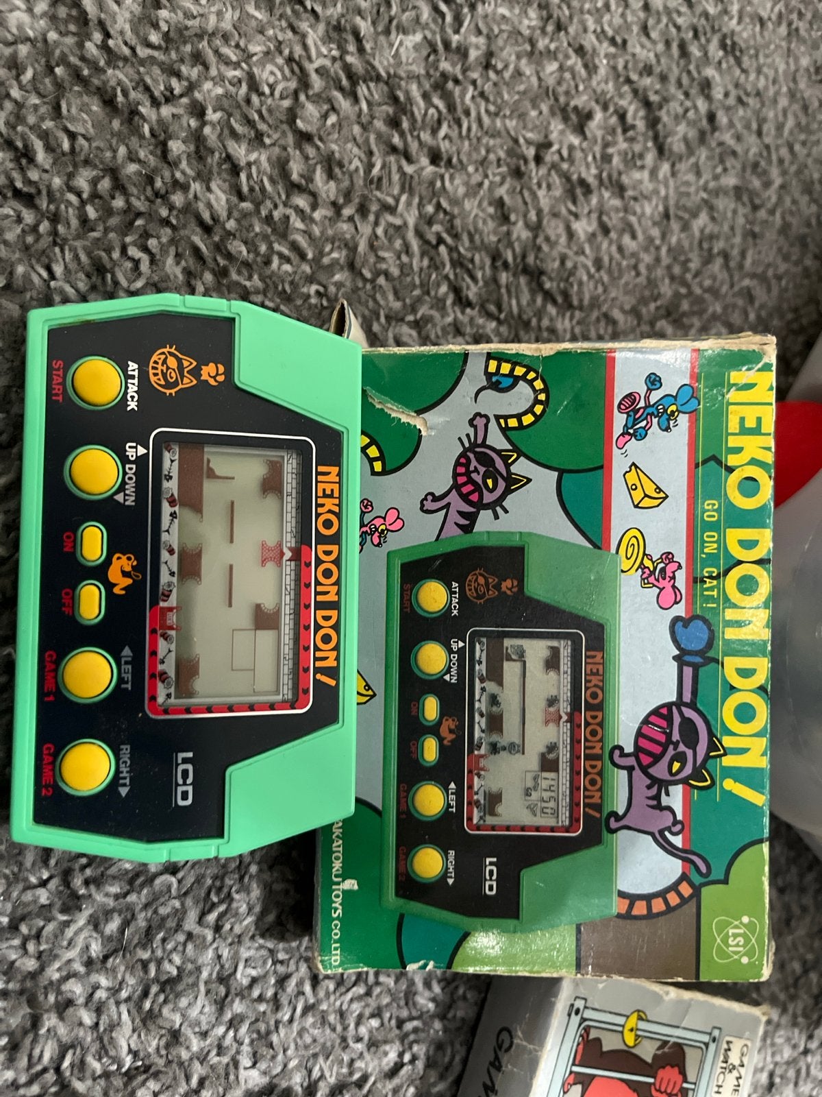 Neko Don Don / Go On, Cat! LCD Handheld Game (Vintage), Ophalen of Verzenden, Overige merken, Gebruikt