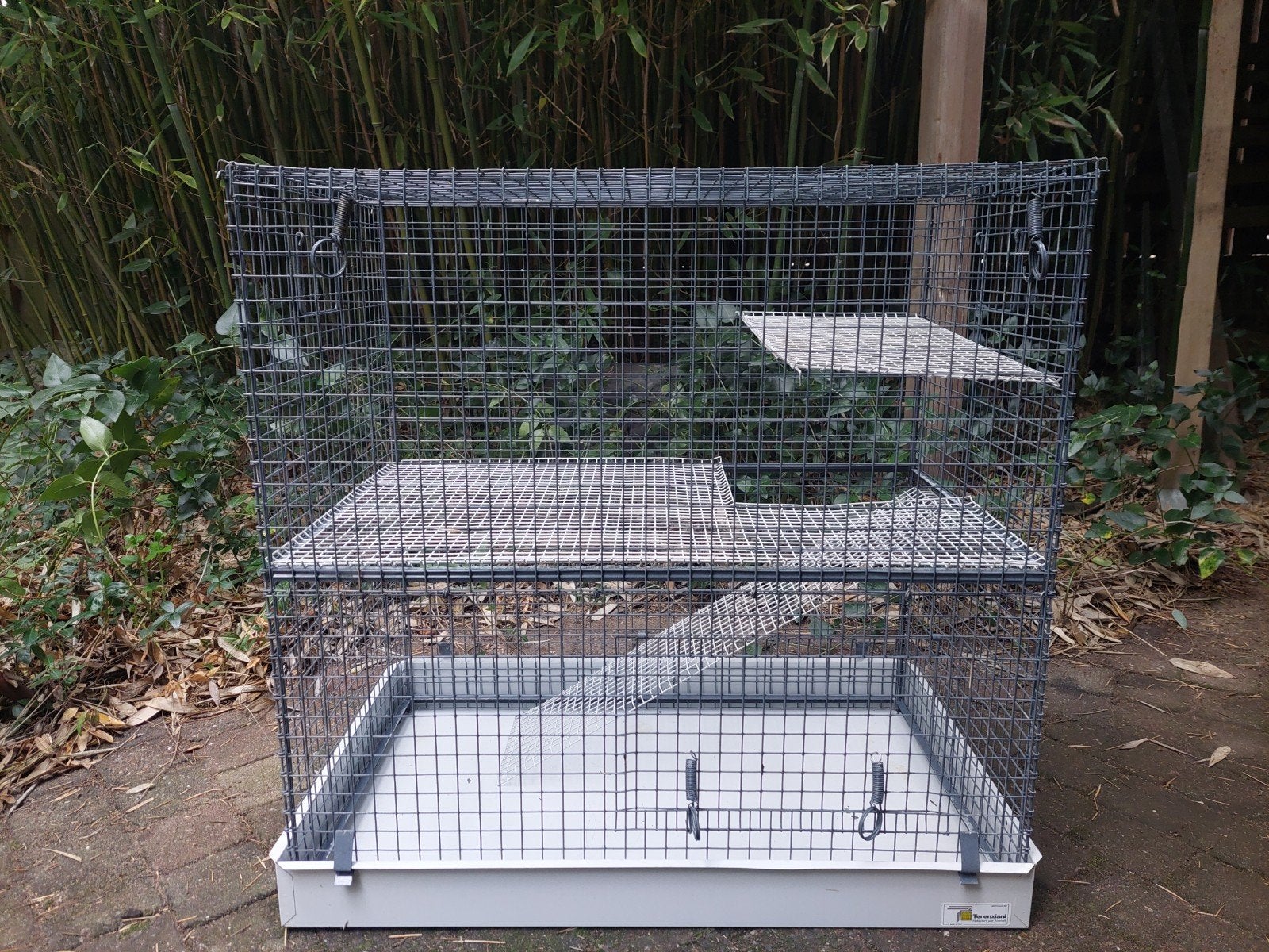 Terenziani kooi: fret, konijn, cavia, chinchilla, Syrische g, Ophalen, Kooi, Gebruikt, 60 tot 90 cm