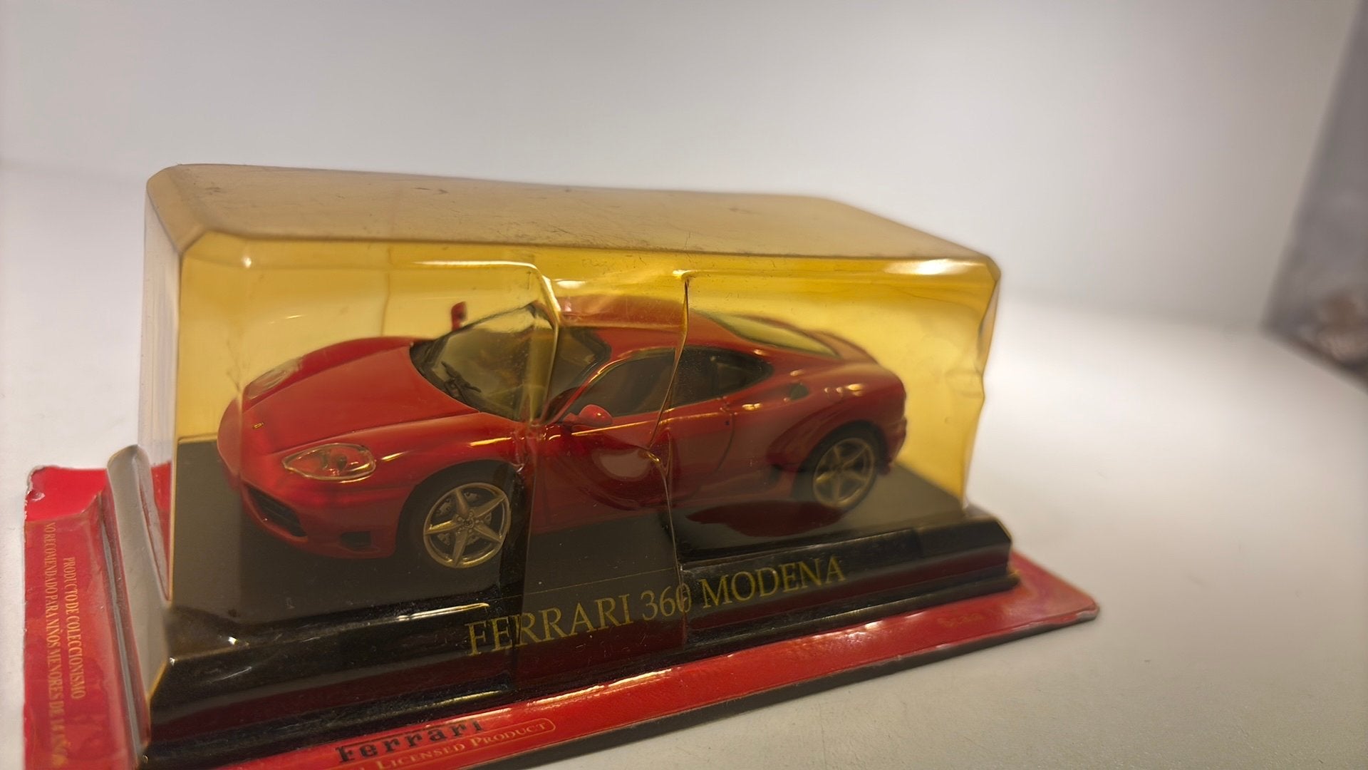 Ferrari 360 Modena red atlas 1.43, Overige merken, Auto, Ophalen of Verzenden, A