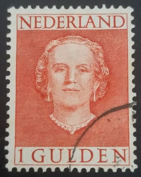 Nederland 1949-1951 - nvph 534 - Koningin Juliana, Ophalen of Verzenden, Na 1940, Gestempeld