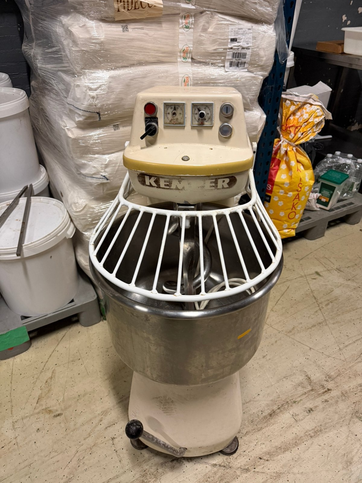 Kemper 15L spiraalkneder in bakkerij conditie 2 snelheden, Ophalen