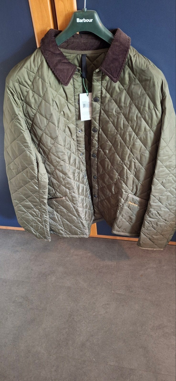 Mooie groene Barbour herenjas Maat XXXL, Barbour, Nieuw, Overige maten, Ophalen of Verzenden