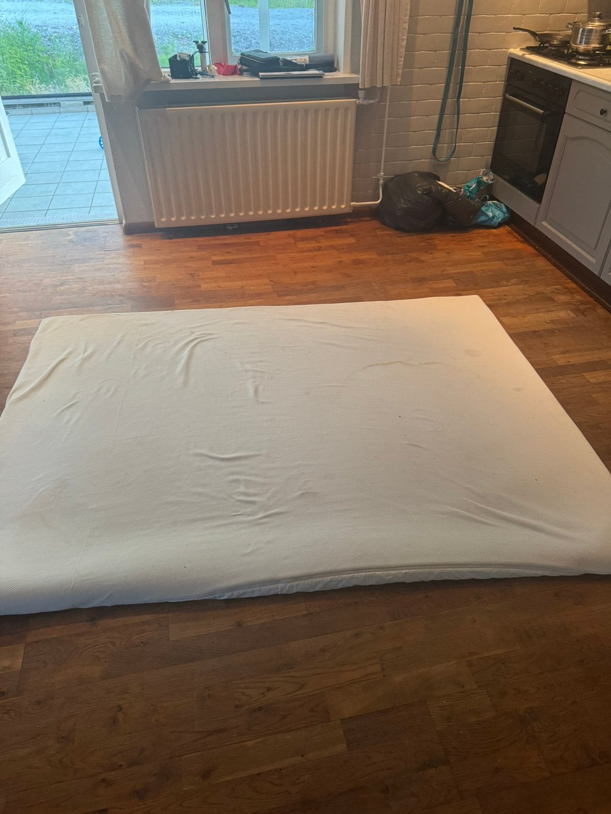 Topper 160cm breed, Ophalen, Zo goed als nieuw, Tweepersoons, 160 cm