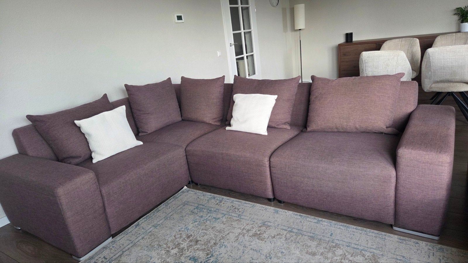 Comfortabele hoekbank - gebruikt, maar in zeer goede staat, Ophalen, 250 tot 300 cm, Gebruikt, 100 tot 125 cm