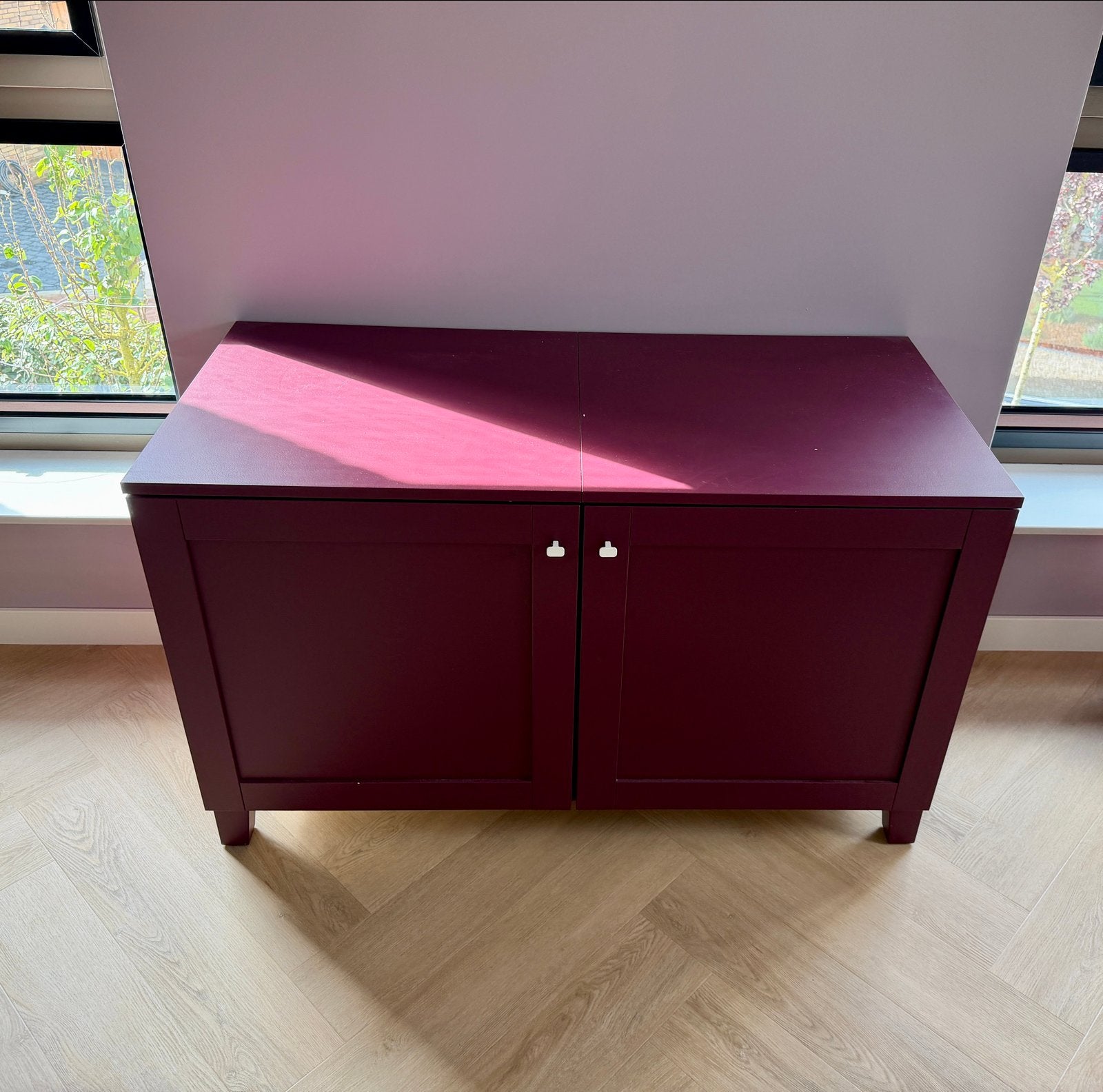 Ikea Platsa kast - aubergine/paars/Bordeaux geverfd, Ophalen, Gebruikt