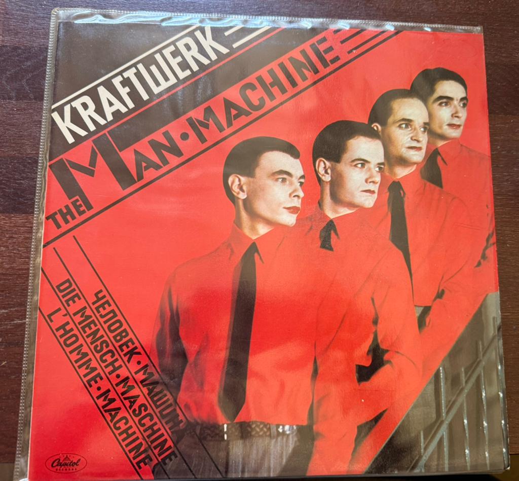 Kraftwerk - The Man-Machine LP (1978) | Originele NL Pers, Cd's en Dvd's, Ophalen of Verzenden, Zo goed als nieuw, 12 inch, Disco