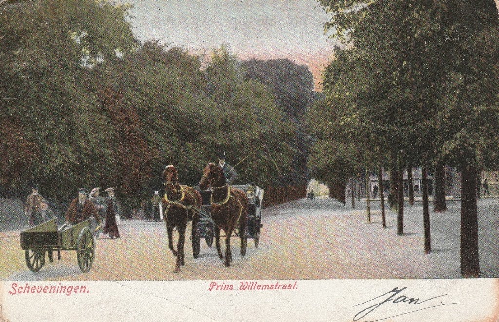 Scheveningen, Ophalen of Verzenden, Voor 1920, Gelopen, Zuid-Holland