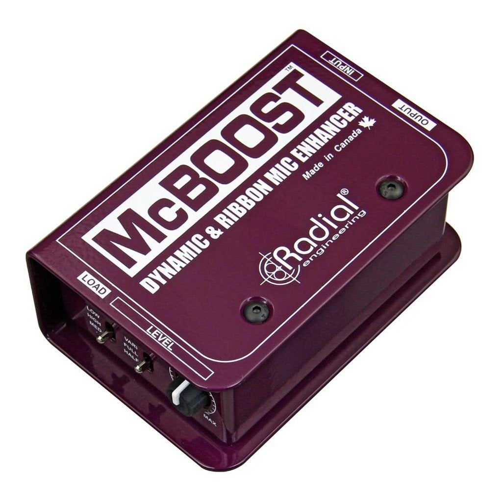 Radial McBoost booster voor dynamische en ribbon microfoons, ., Overige typen, Nieuw, Ophalen of Verzenden