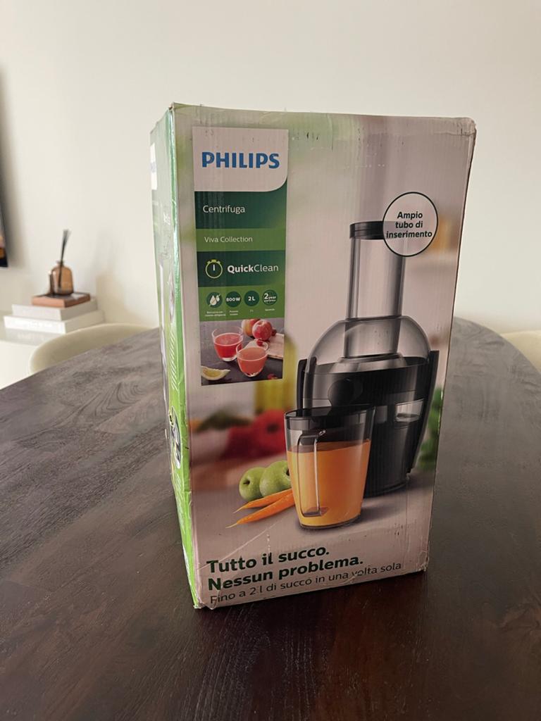 Philips Viva Collection Sapcentrifuge - QuickClean, Ophalen, Nieuw, Elektrisch, Sapcentrifuge