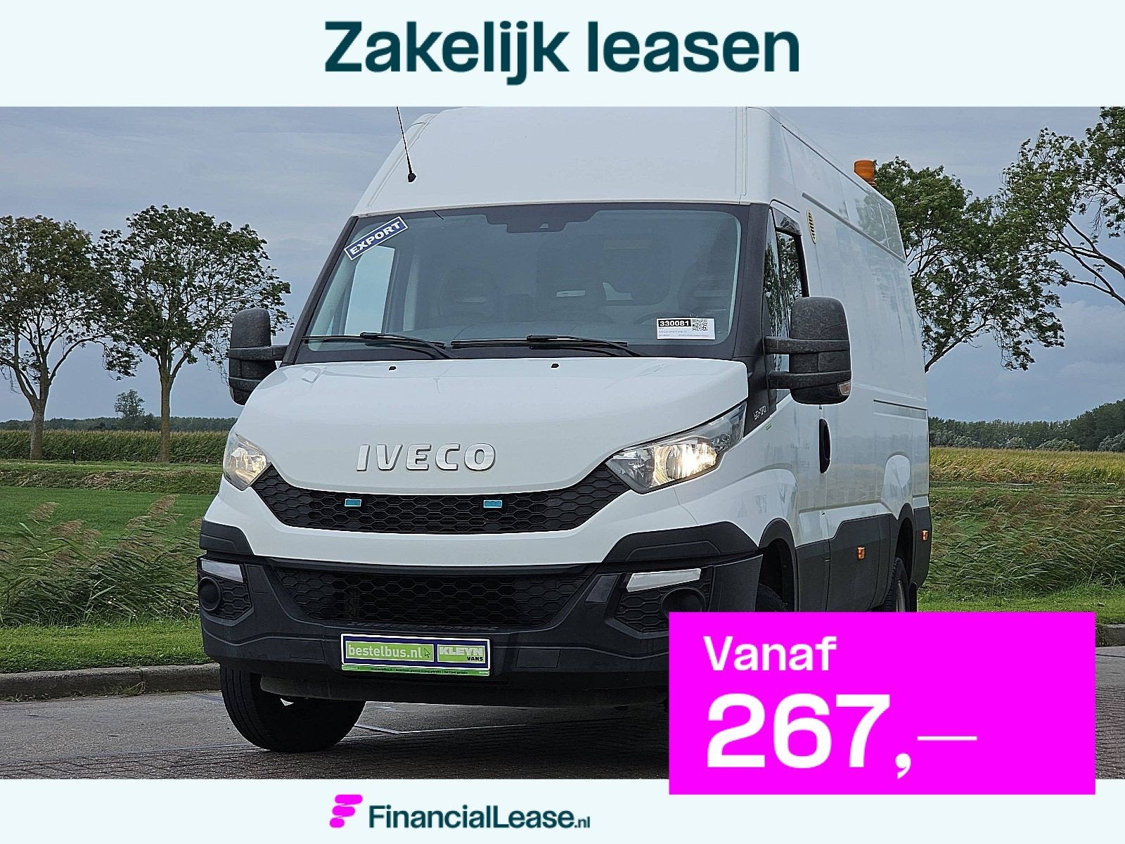 IVECO DAILY 50C17 3.0ltr dubbellucht !, Euro 5, Gebruikt, Iveco, 2682 kg