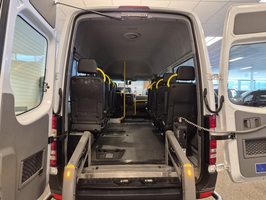 Mercedes Sprinter L2H2 Rolstoelbus Groepsvervoer Automaat, Automaat, 12 maanden, Stof, Gebruikt