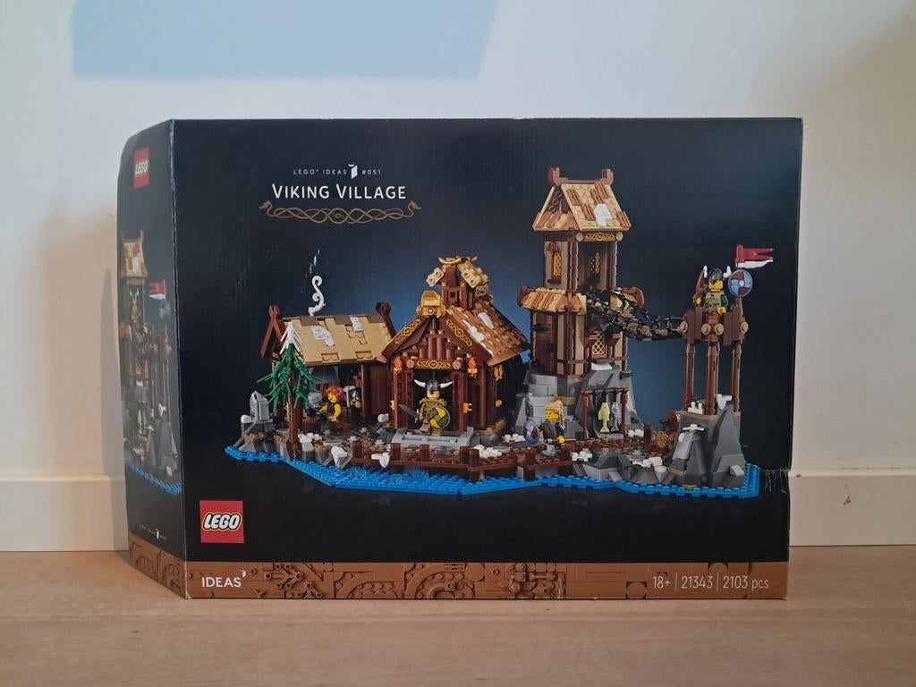 LEGO Ideas 21343 Viking Village, Lego, Ophalen of Verzenden, Compleet, Complete set