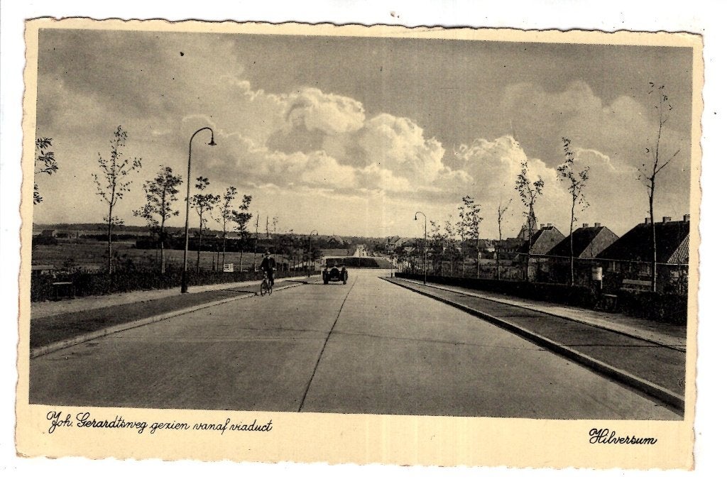 Hilversum   Gerardsweg  1936, Verzenden, 1920 tot 1940, Gelopen, Noord-Holland