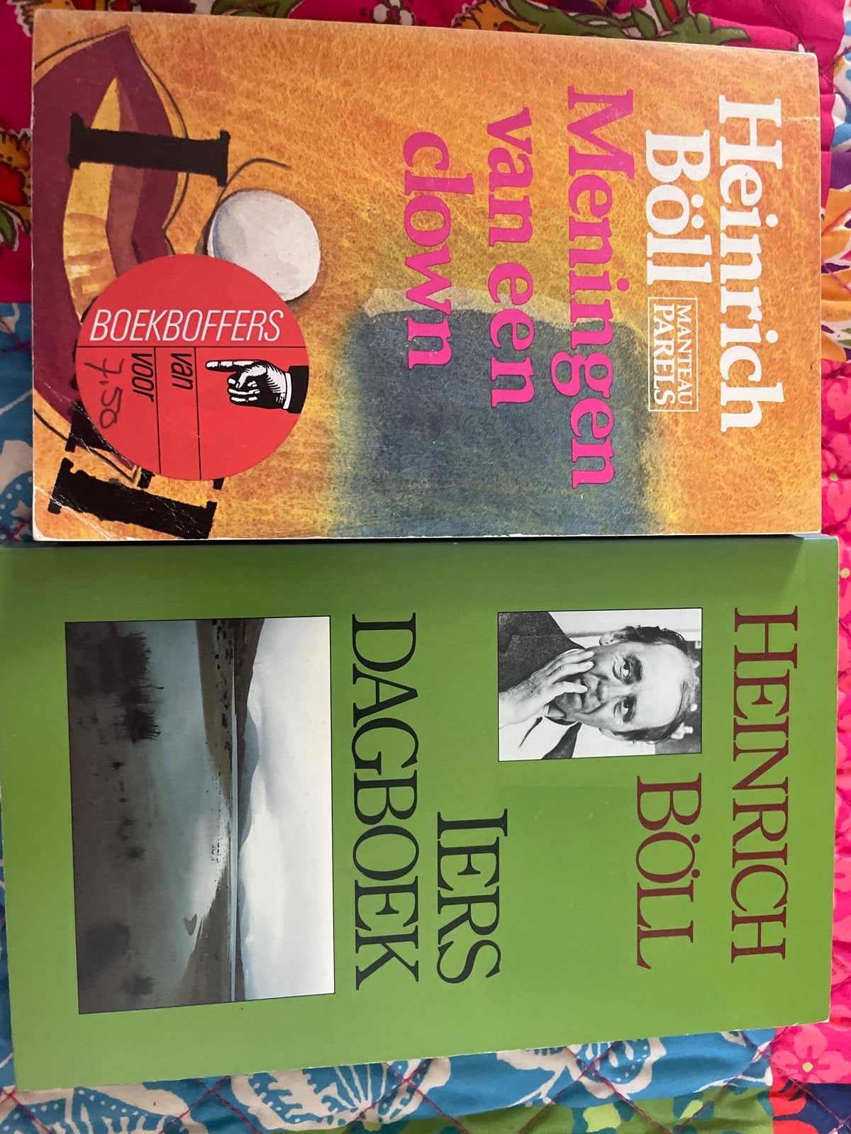 2 boeken Heinrich Böll: Meningen van een clown & Iers Dagboe, Boeken, Ophalen of Verzenden, Gelezen, Europa overig