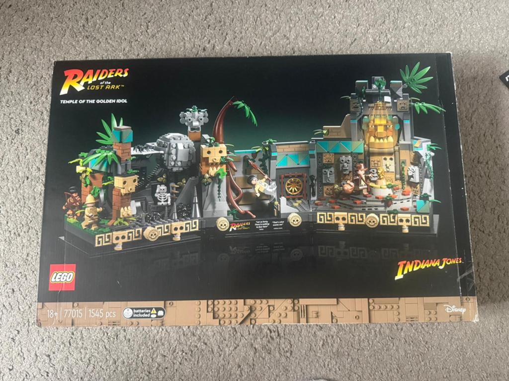 Lego Indiana Jones Temple Of The Golden Idol 77015, Overige thema's, Lego, Ophalen of Verzenden, Zo goed als nieuw
