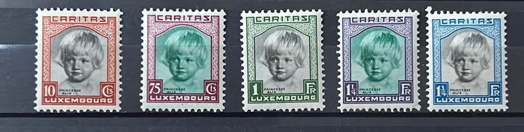 Luxemburg serie 213/17 ongebruikt, Verzenden, Luxemburg