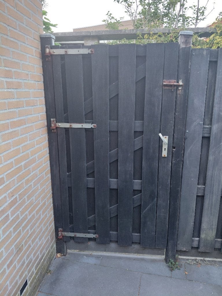 Schutting deur, Tuin en Terras, Tuinpoorten, Ophalen, Gebruikt, 100 tot 150 cm, Looppoort