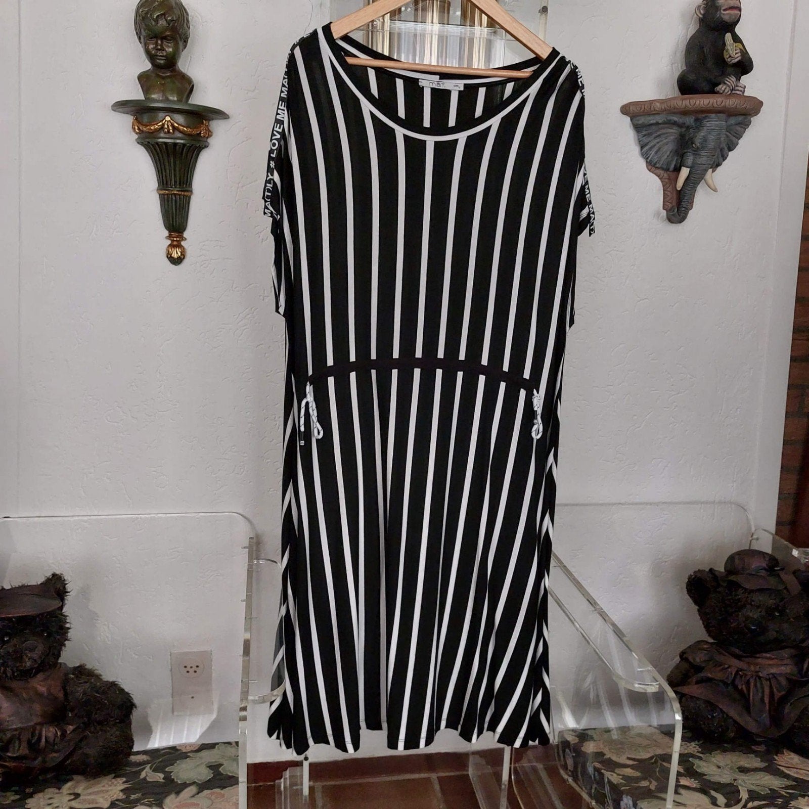 Jurk van het merk Mat Fashion.  Maat L.(50/52), Kleding | Dames, Grote Maten, Verzenden, Zo goed als nieuw, Mat Fashion, Jurk