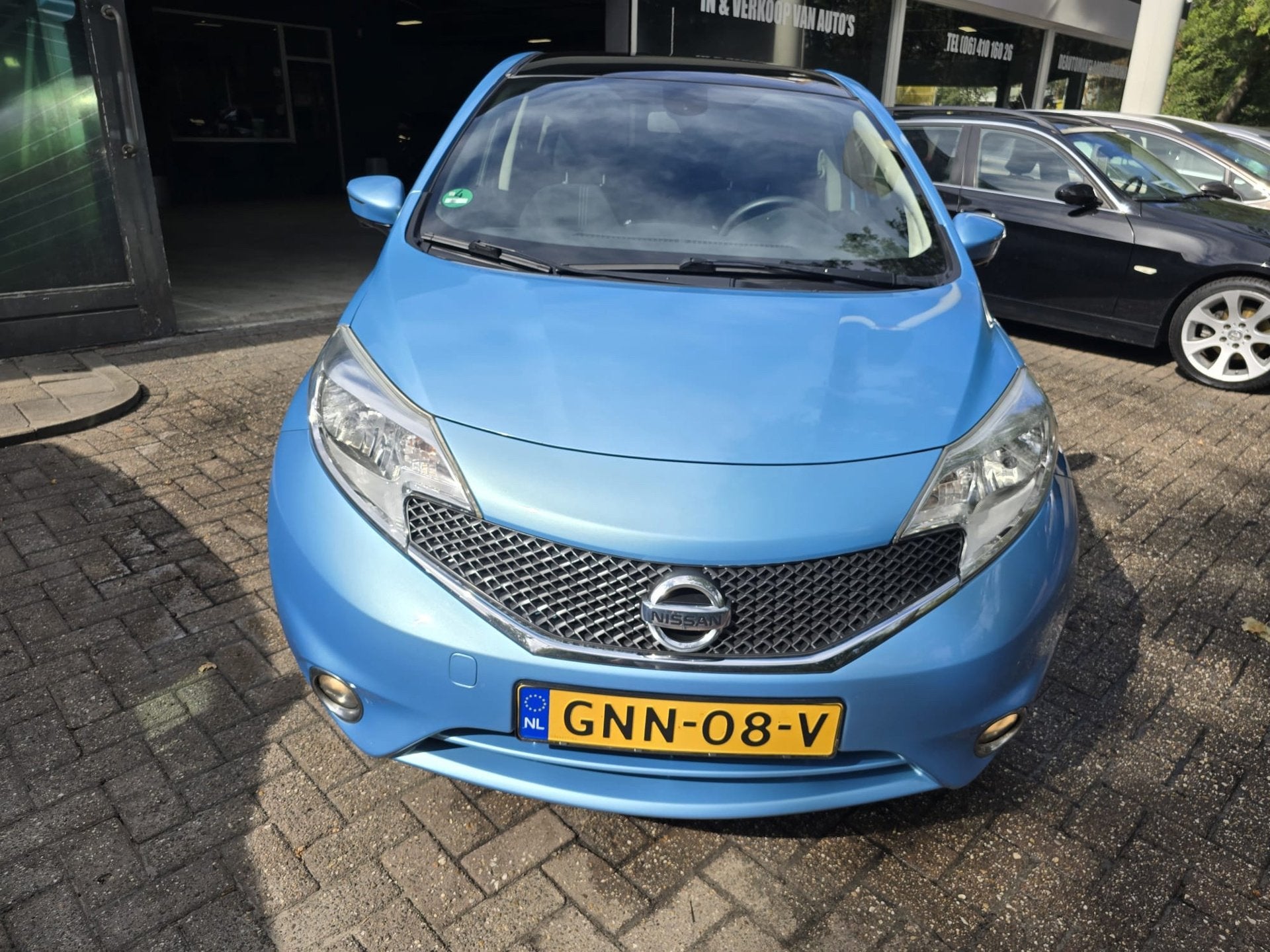 Nissan Note 1.2 Visia | NIEUWE APK | 3/6 OF 12MND GARANTIE |, Auto's, Nissan, Stof, Blauw, 1198 cc, Bedrijf