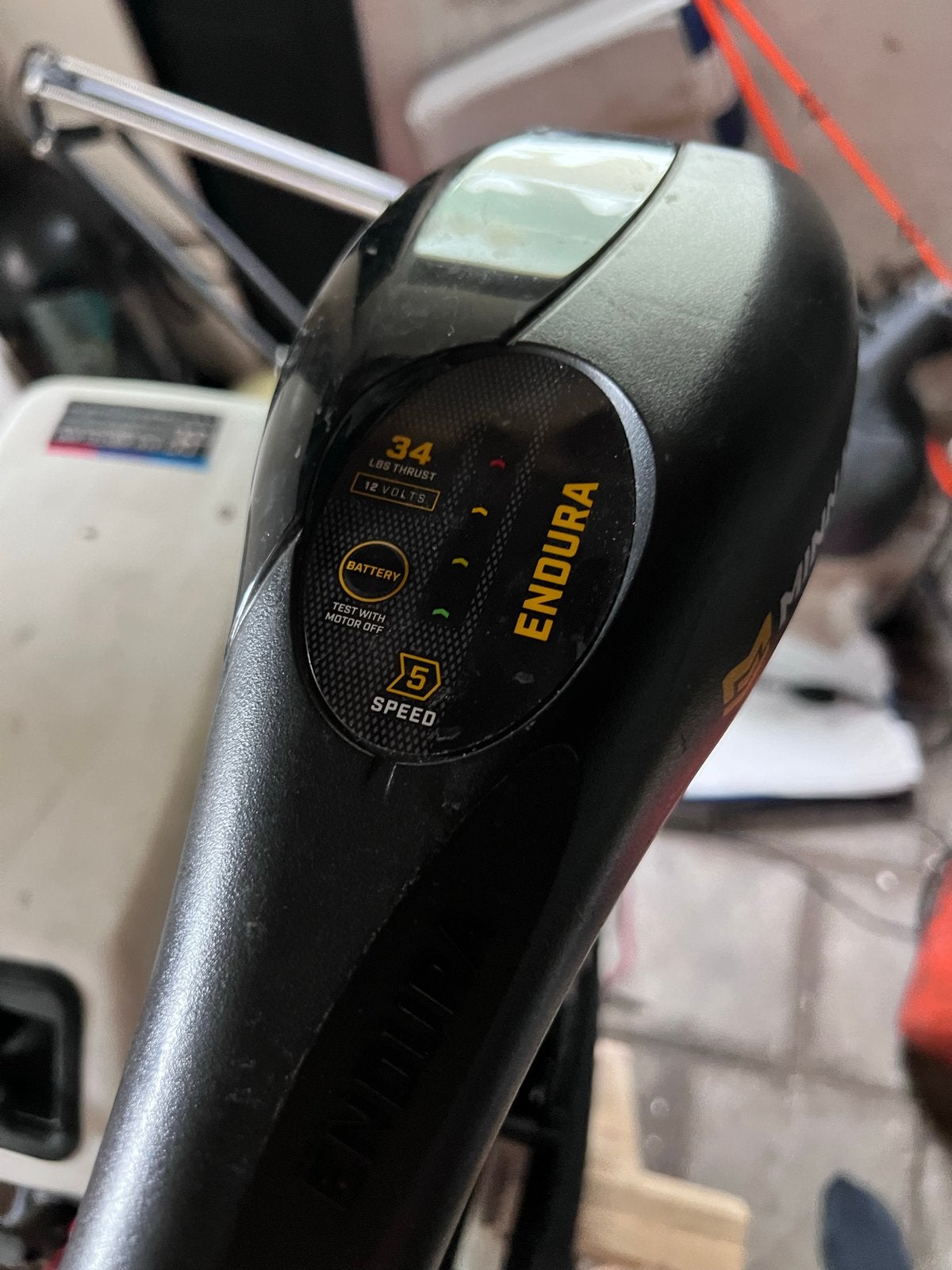 Minn Kota Endura C2 34lbs 12V buitenboordmotor 2019, Ophalen, Gebruikt, Motor en Techniek