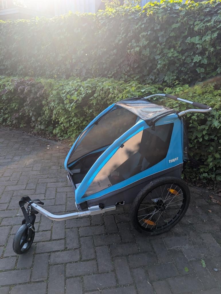 Thule Coaster XT Kinderkar - Zo goed als nieuw, Fietsen en Brommers, Fietsaccessoires | Aanhangers en Karren, Ophalen, Zo goed als nieuw