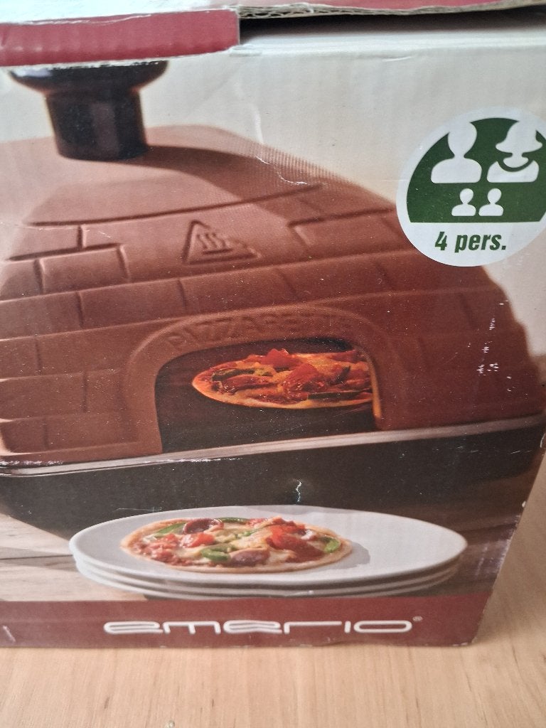Tafel pizza oven electrisch, Ophalen of Verzenden, Zo goed als nieuw