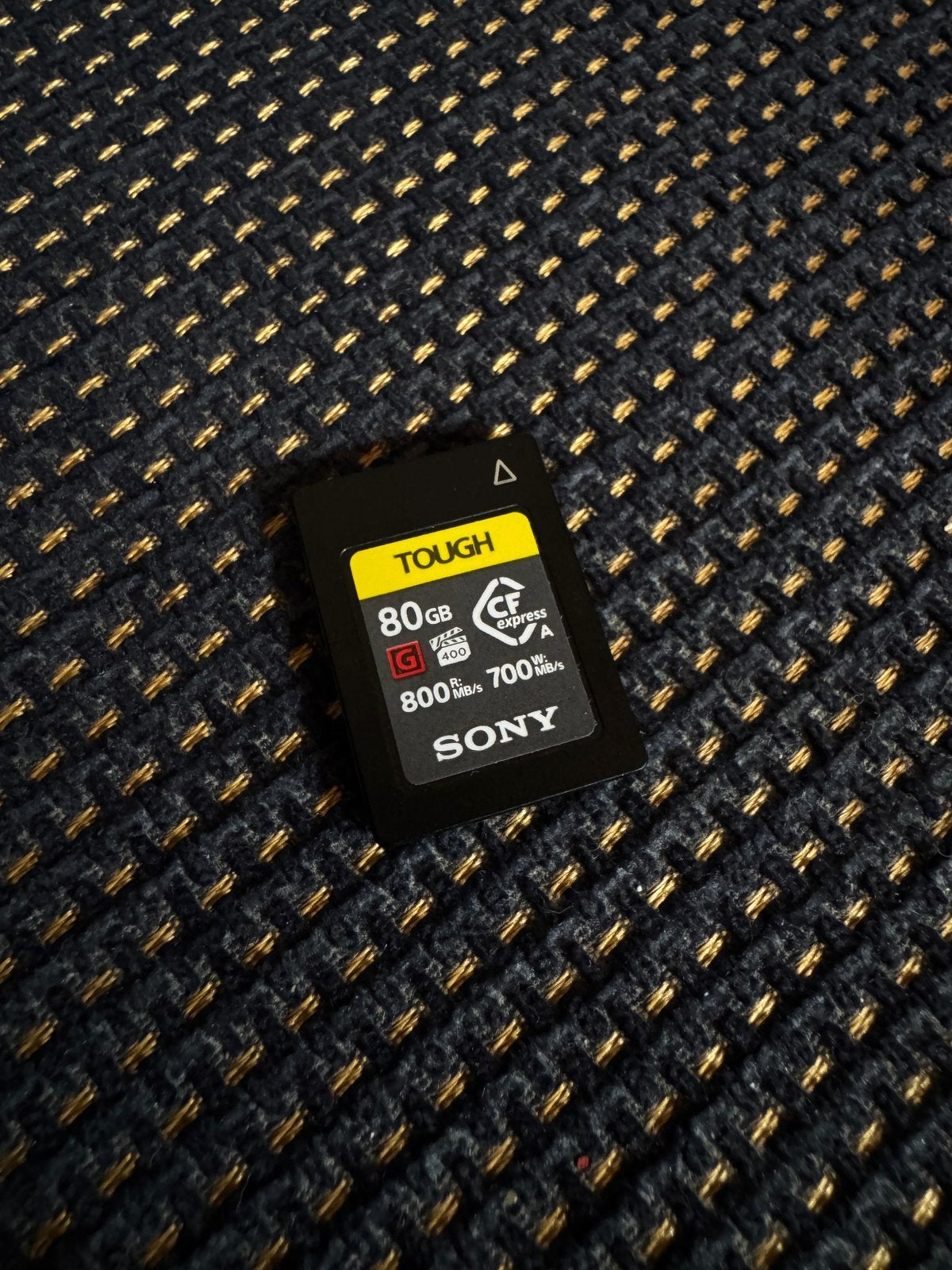 SONY TOUGH CFrxpress Type A 80GB Geheugenkaart, Memory stick, Fotocamera, Ophalen of Verzenden, Zo goed als nieuw