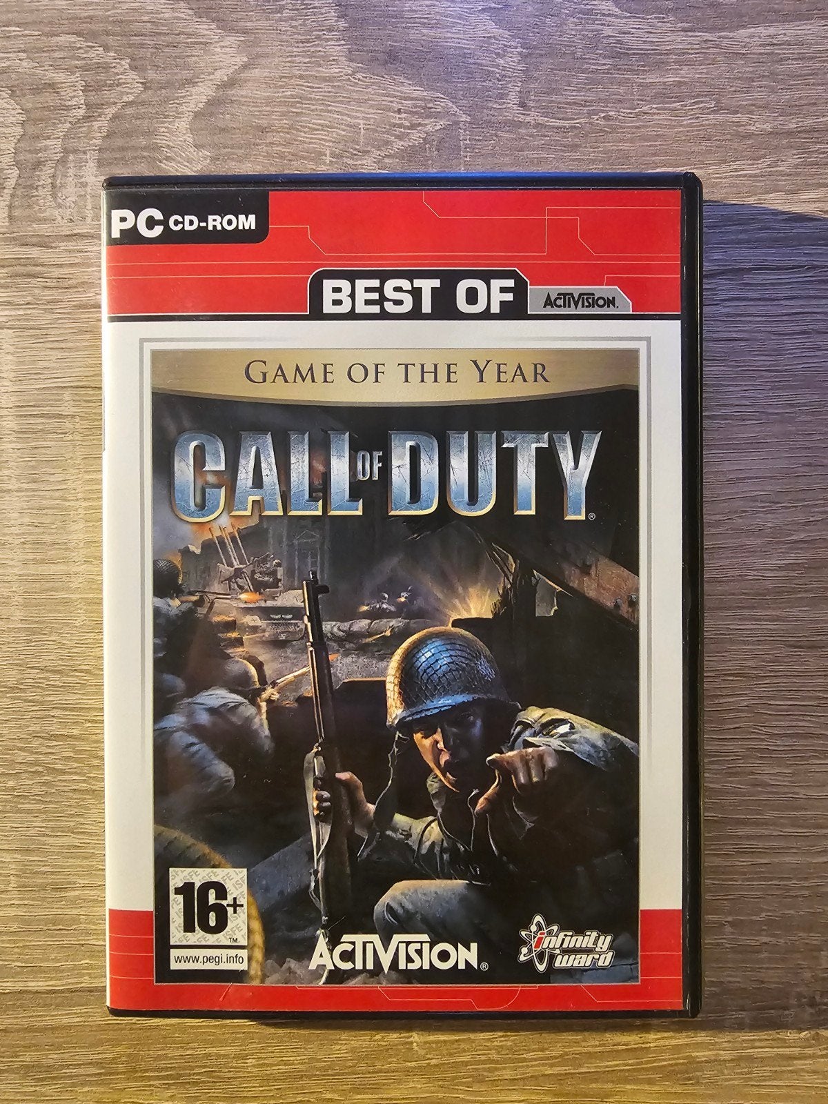 Call of Duty: Game of the Year Edition (PC CD-ROM), Shooter, 1 speler, Ophalen of Verzenden, Zo goed als nieuw