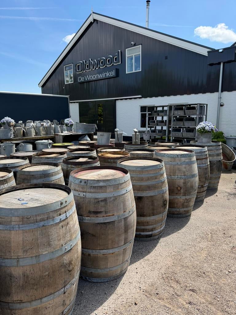 Statafel | Bartafel | Eiken vat | Regenton | Whiskyvat, Ophalen
