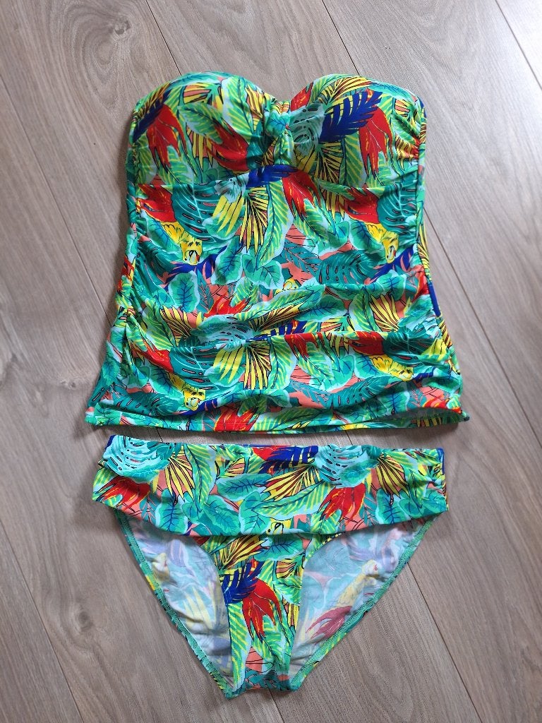 Tankini, Ophalen of Verzenden, Zo goed als nieuw, Meerkleurig, Overige typen