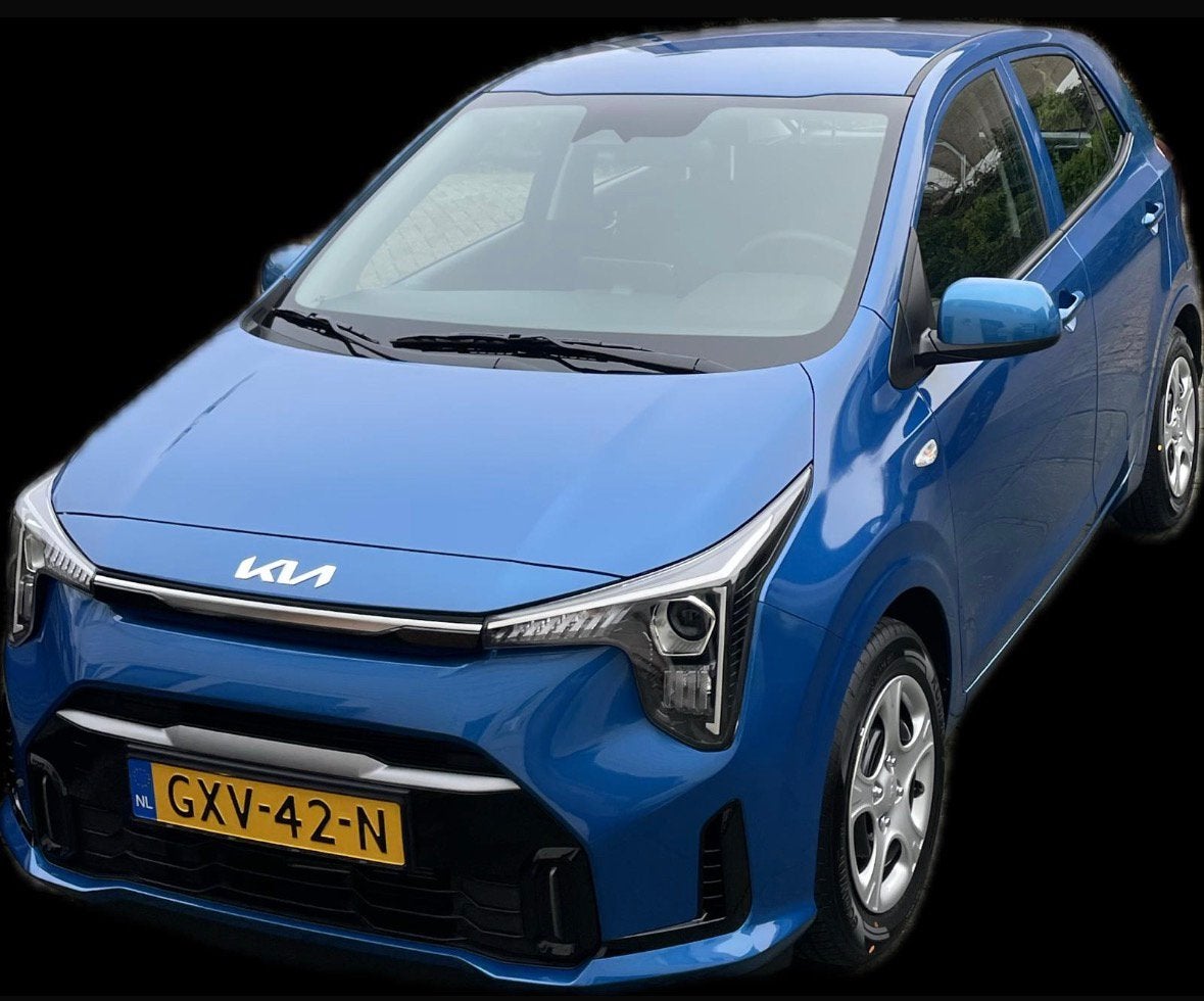 Overname private lease Kia Picanto 2024 Blauw, Origineel Nederlands, Particulier, 3 cilinders, 881 kg