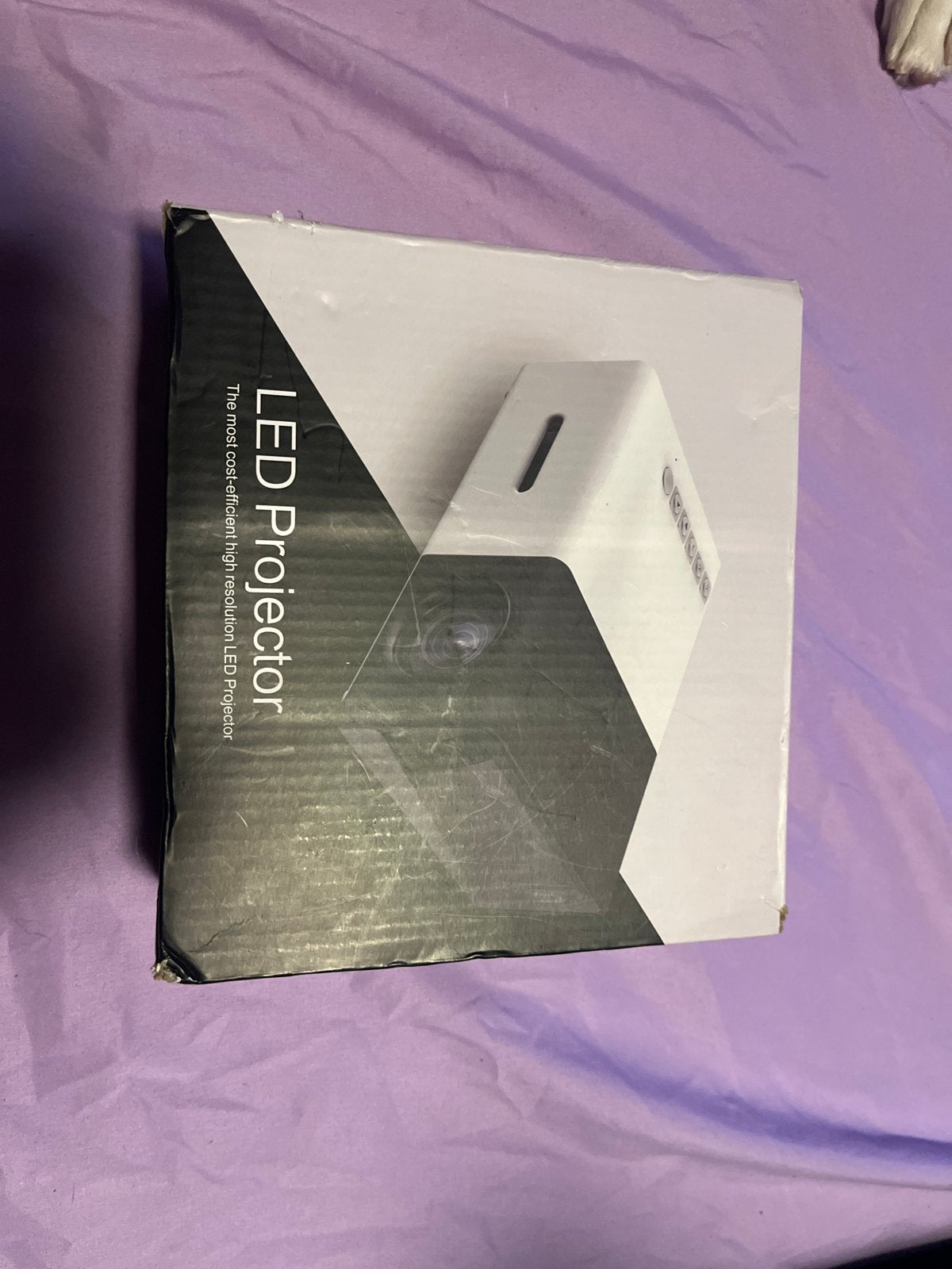 Compacte LED Projector, Ophalen of Verzenden, Gebruikt, LED, Overige resoluties