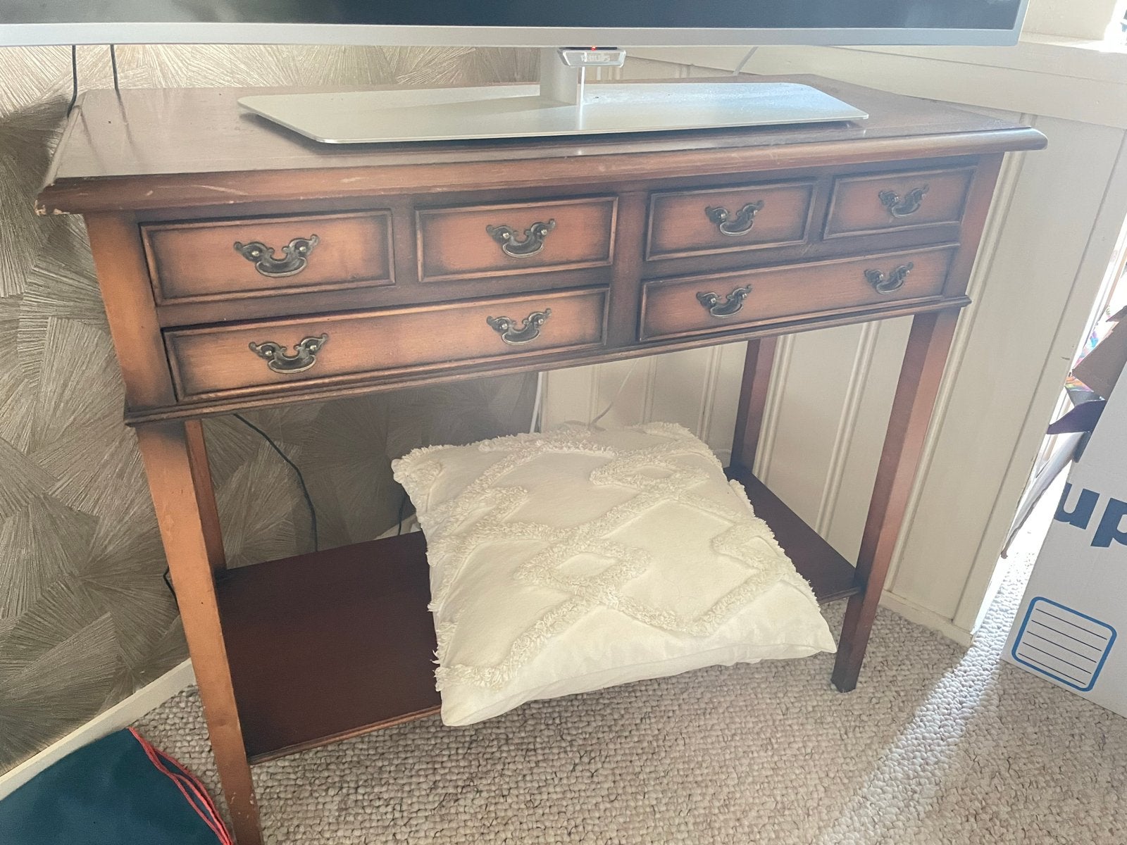 Antieke kast met lades - Console tafel, Ophalen