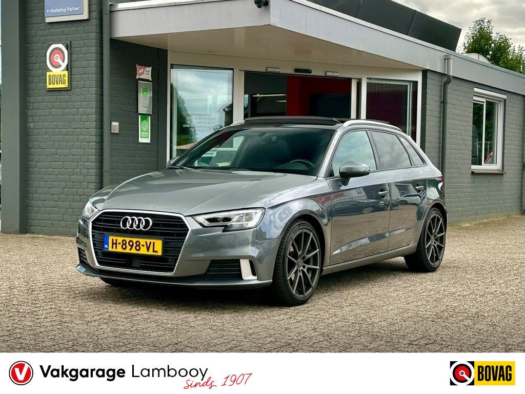 Audi A3 Sportback 1.5 TFSI 150PK Sport Navi Pano Standkachel, Auto's, Keurmerk '100% Onderhouden', Startonderbreker, Euro 6, 4 cilinders