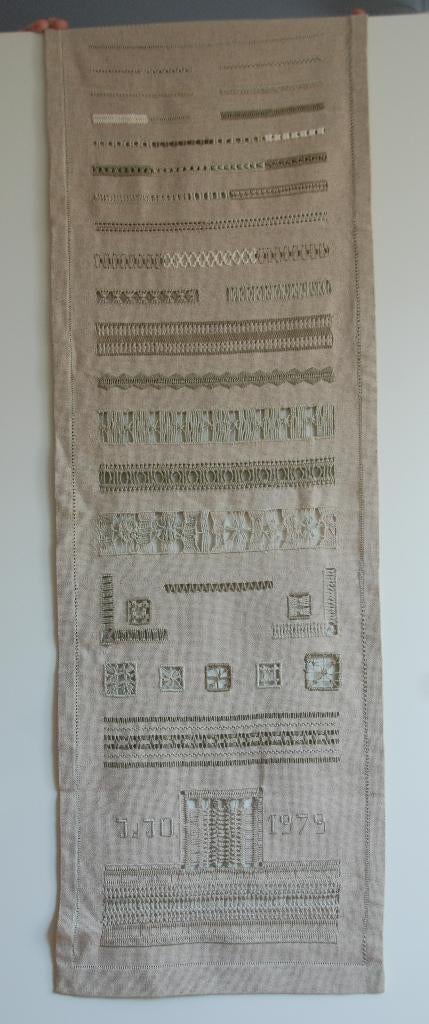 Mooie borduur lap met hardanger techniek borduren, Verzenden, Patroon