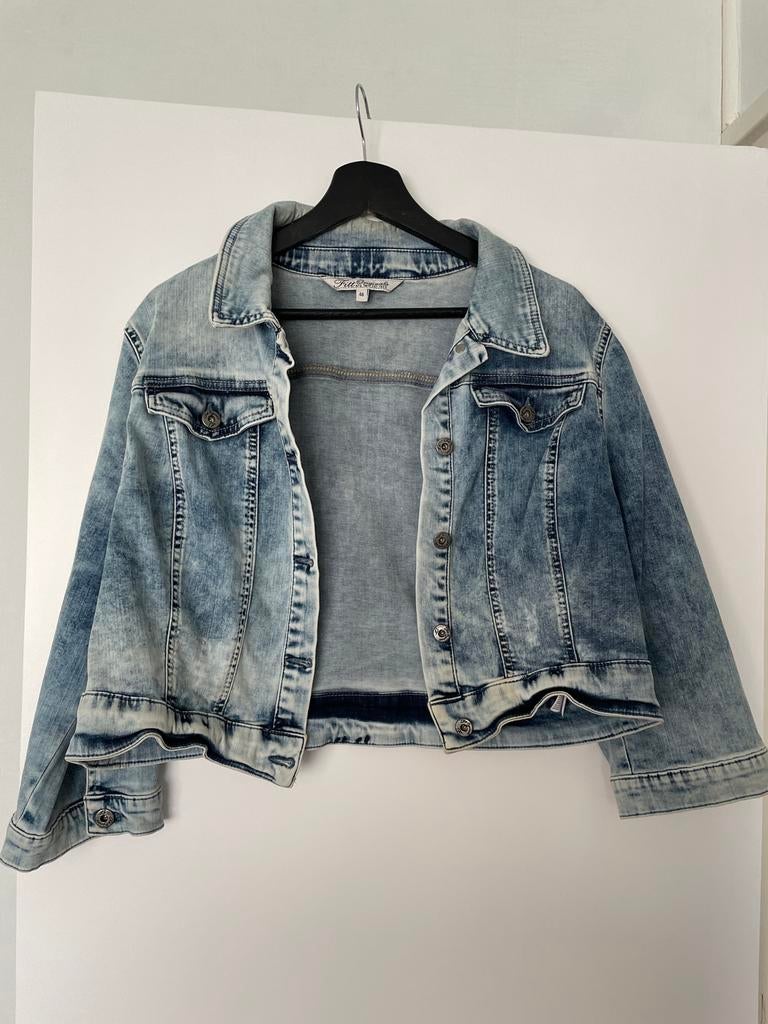 NIEUW Fitt Originals spijkerjack maat 46, Kleding | Dames, Ophalen of Verzenden, Nieuw, Maat 46/48 (XL) of groter, Blauw