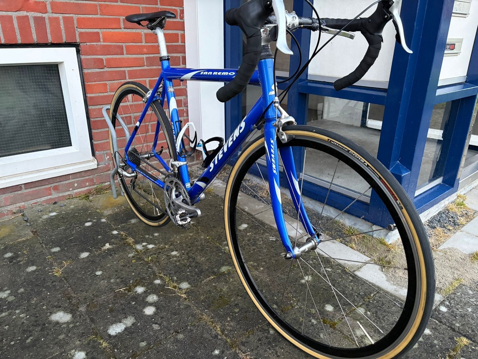 Stevens san remo beginners racefiets 55cm, 28 inch, Gebruikt, Aluminium, 15 tot 20 versnellingen