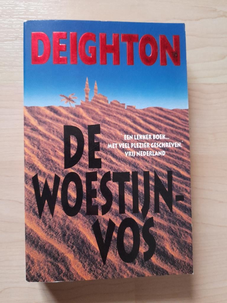 DE WOESTIJNVOS Deighton, Ophalen of Verzenden, Gelezen