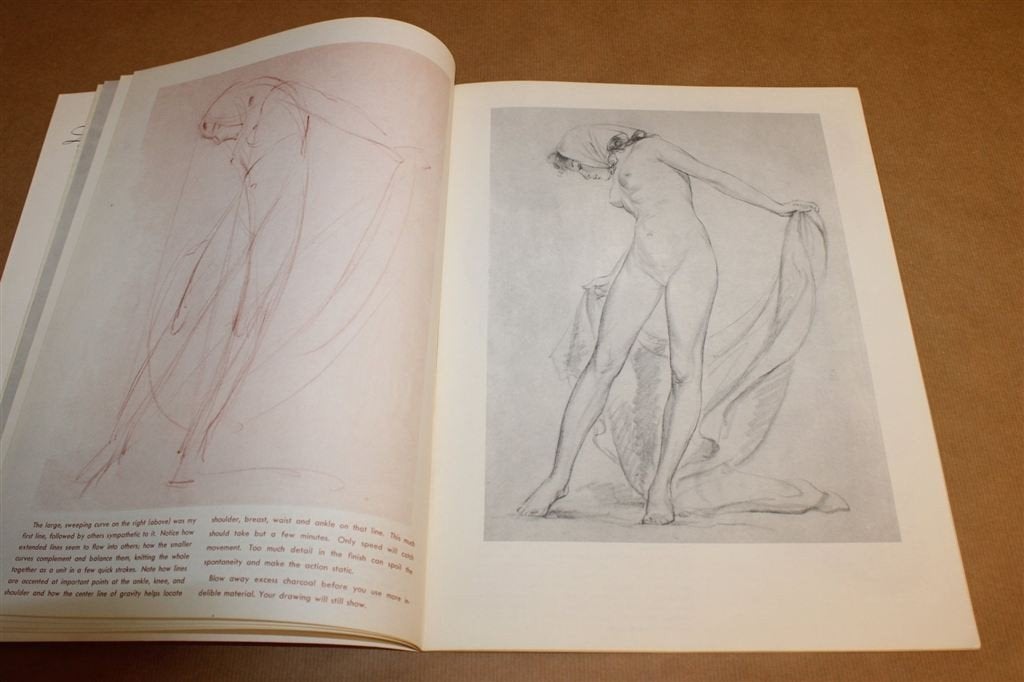 Drawing the Figure — Vintage Tekenboek 1960 Walter Foster, Ophalen of Verzenden, Gelezen, Tekenen en Schilderen