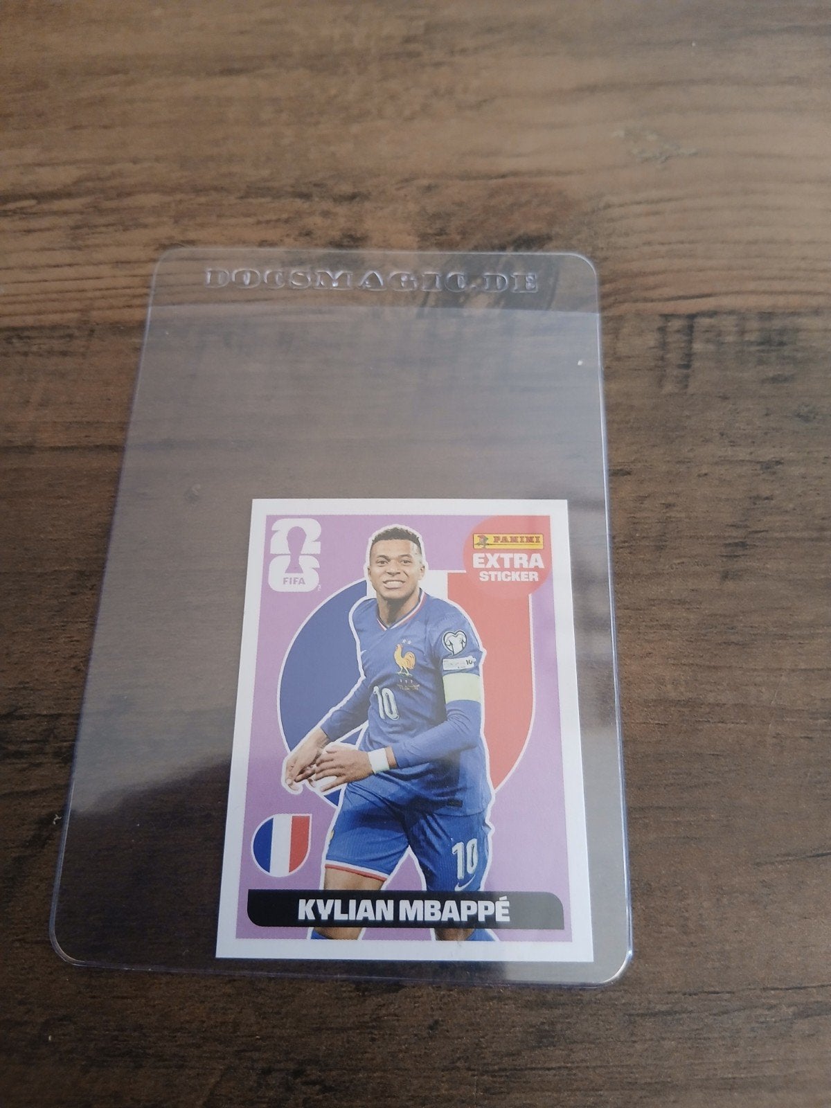 Panini wk 2026 Kylian Mbappé, Ophalen of Verzenden, Zo goed als nieuw, Plaatje
