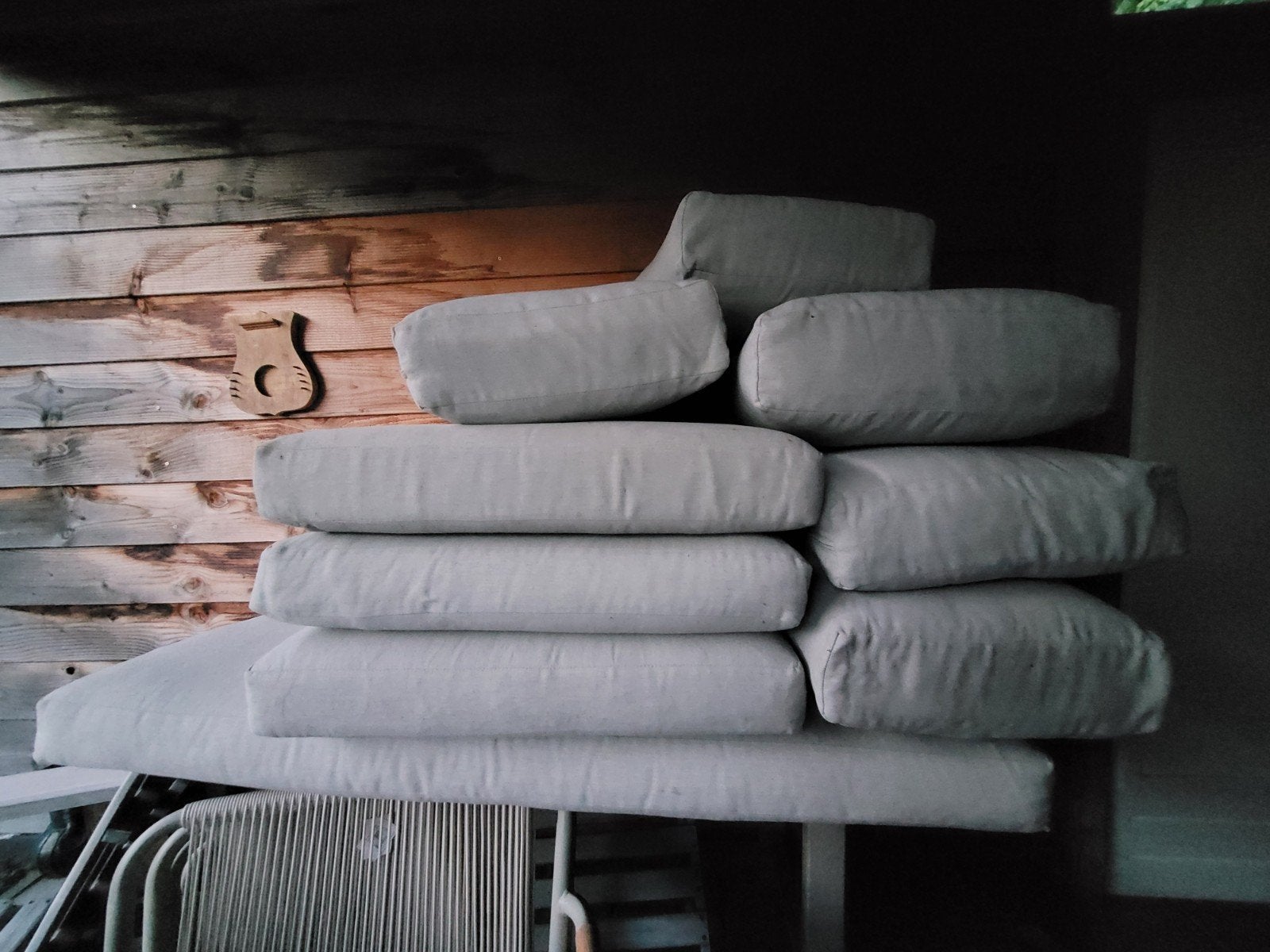 kussens voor loungeset, Ophalen