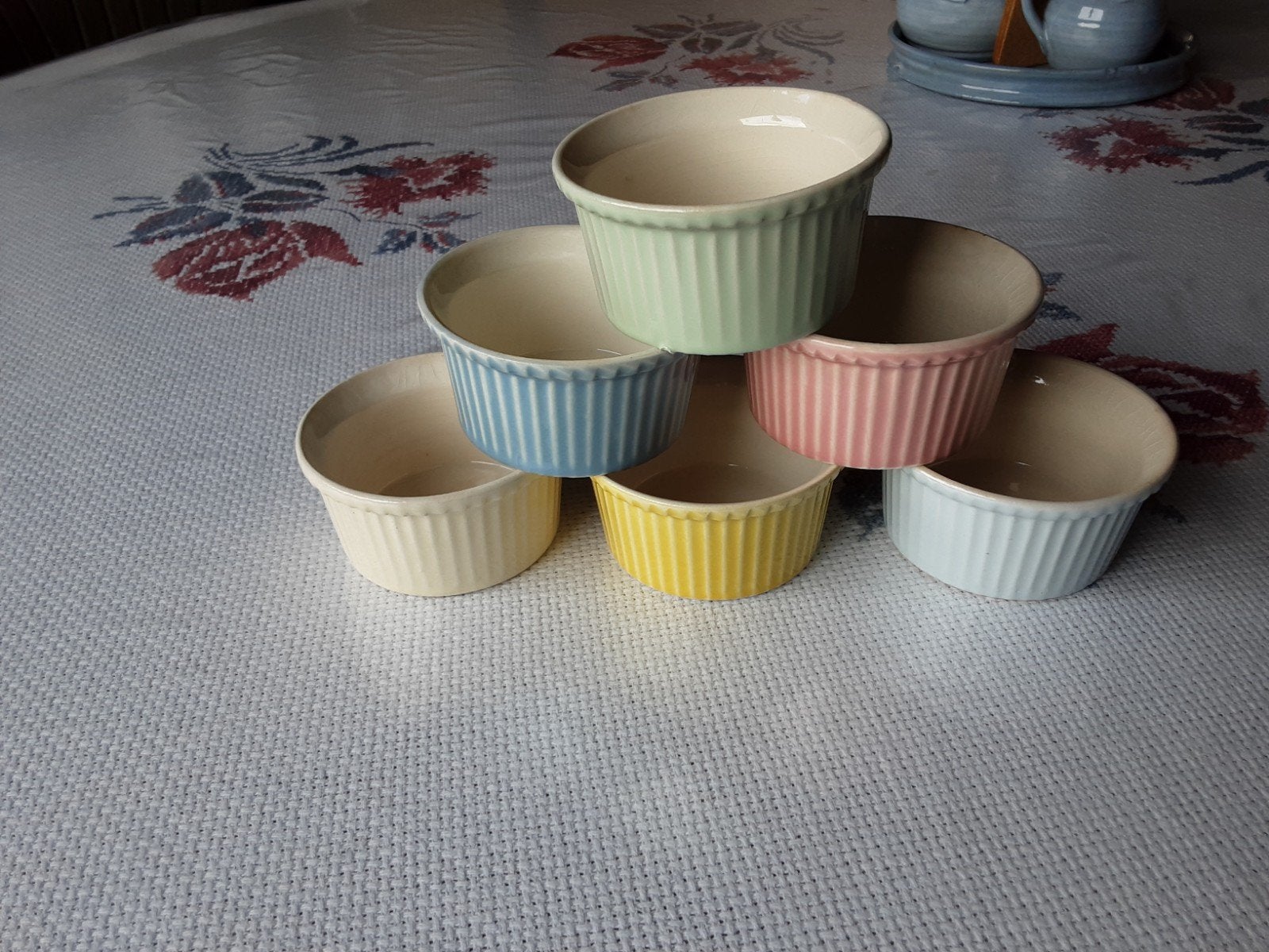 pastel patébakjes villeroy en boch servies, Ophalen of Verzenden