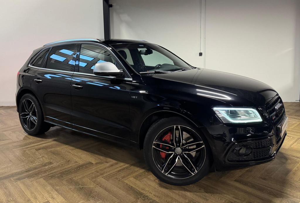 Audi SQ5 3.0 TDI SQ5 quattro Pro Line CAM PDC, Auto's, Automaat, 15 km/l, Gebruikt, Zwart