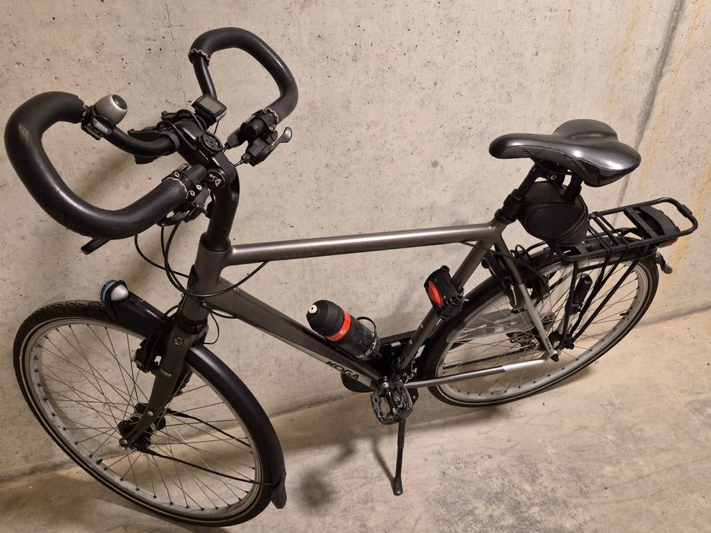 Koga tourfietsen: Heren en dames modellen beschikbaar, Ophalen, 28 inch, Velgrem, Koga Miyata