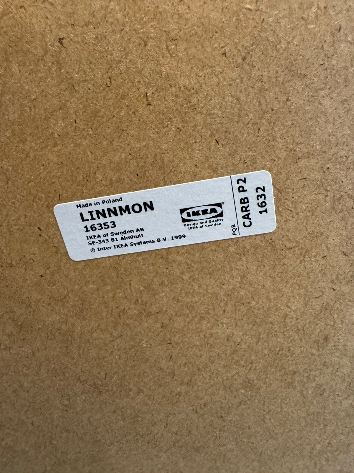 Ikea linnmon bureau 2 stuks, Ophalen, Gebruikt