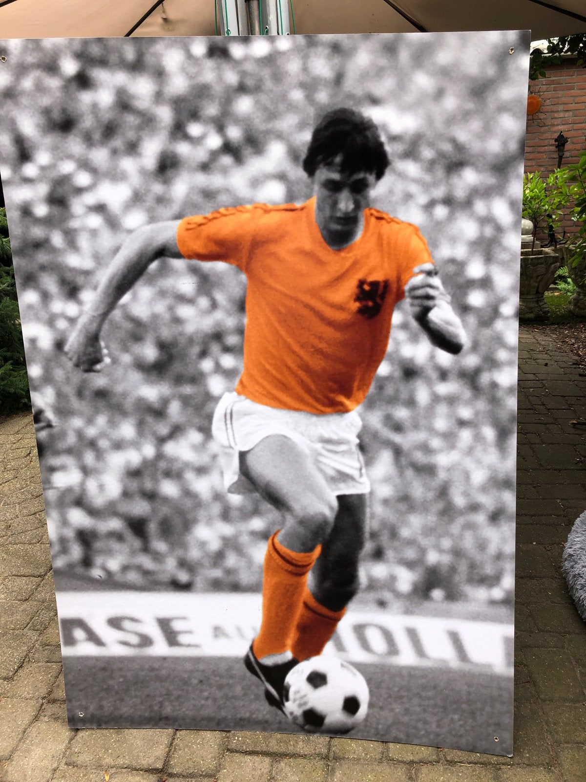 Groot Johan Cruijff Oranje Poster/Plaat, Ophalen, Gebruikt, Overige binnenlandse clubs, Shirt