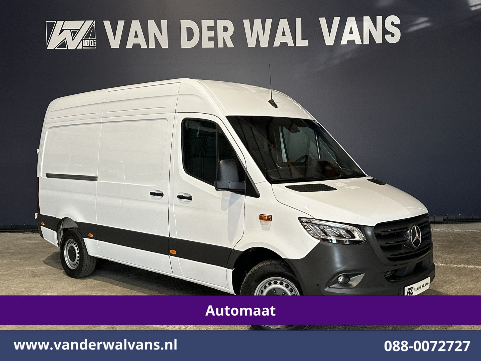 Mercedes-Benz Sprinter 317 CDI 170pk 9G-Tronic Automaat L2H2, Automaat, Gebruikt, 4 cilinders, 2000 kg