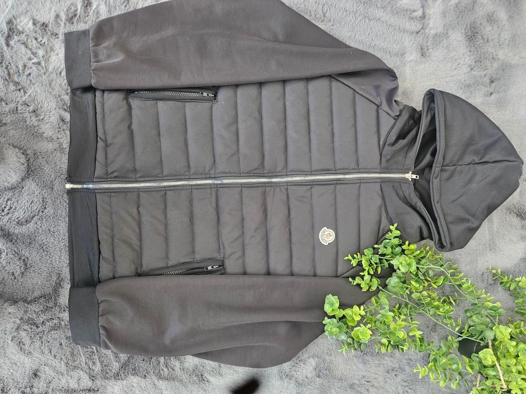 Moncler jas maat S/M, Kleding | Heren, Jassen | Winter, Moncler, Maat 48/50 (M), Zwart, Nieuw
