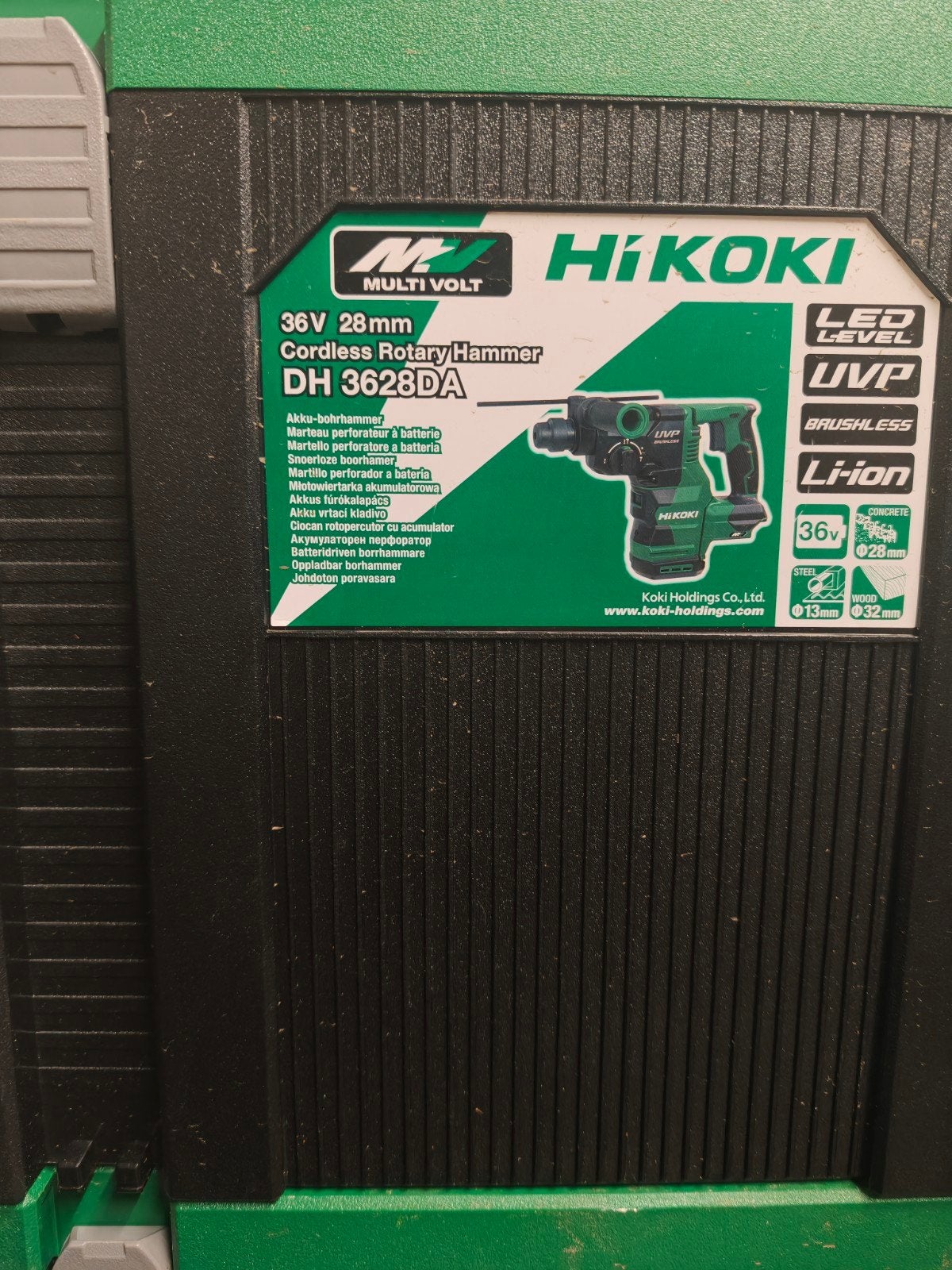 HiKOKI DH 3628DA Accu Boorhamer (excl. accu/lader), Ophalen